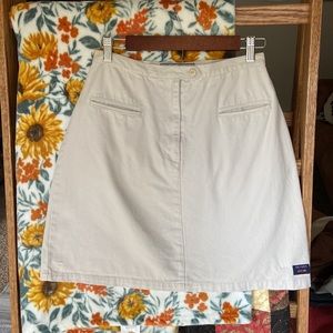 Vintage Khaki Uniform Skirt